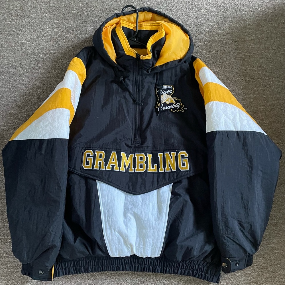 Grambling University old school pullover coat